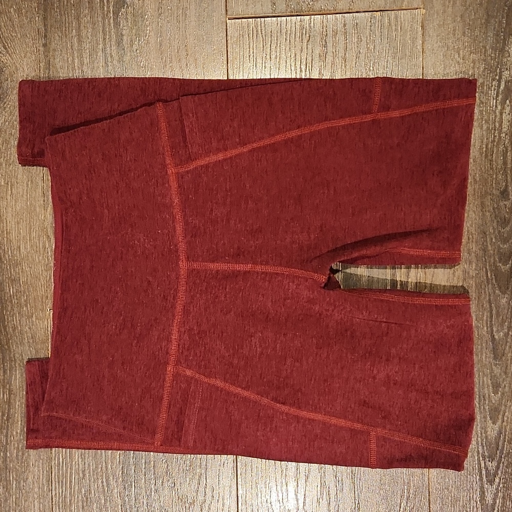 Peloton Red Leggings
